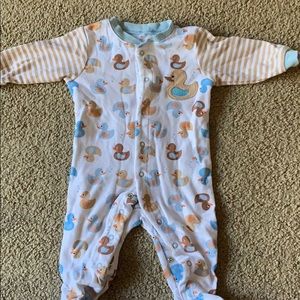 One piece duck suit